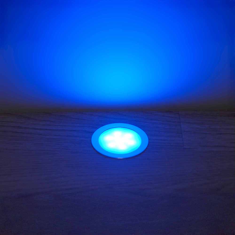 Slimline Floor Lights - Blue