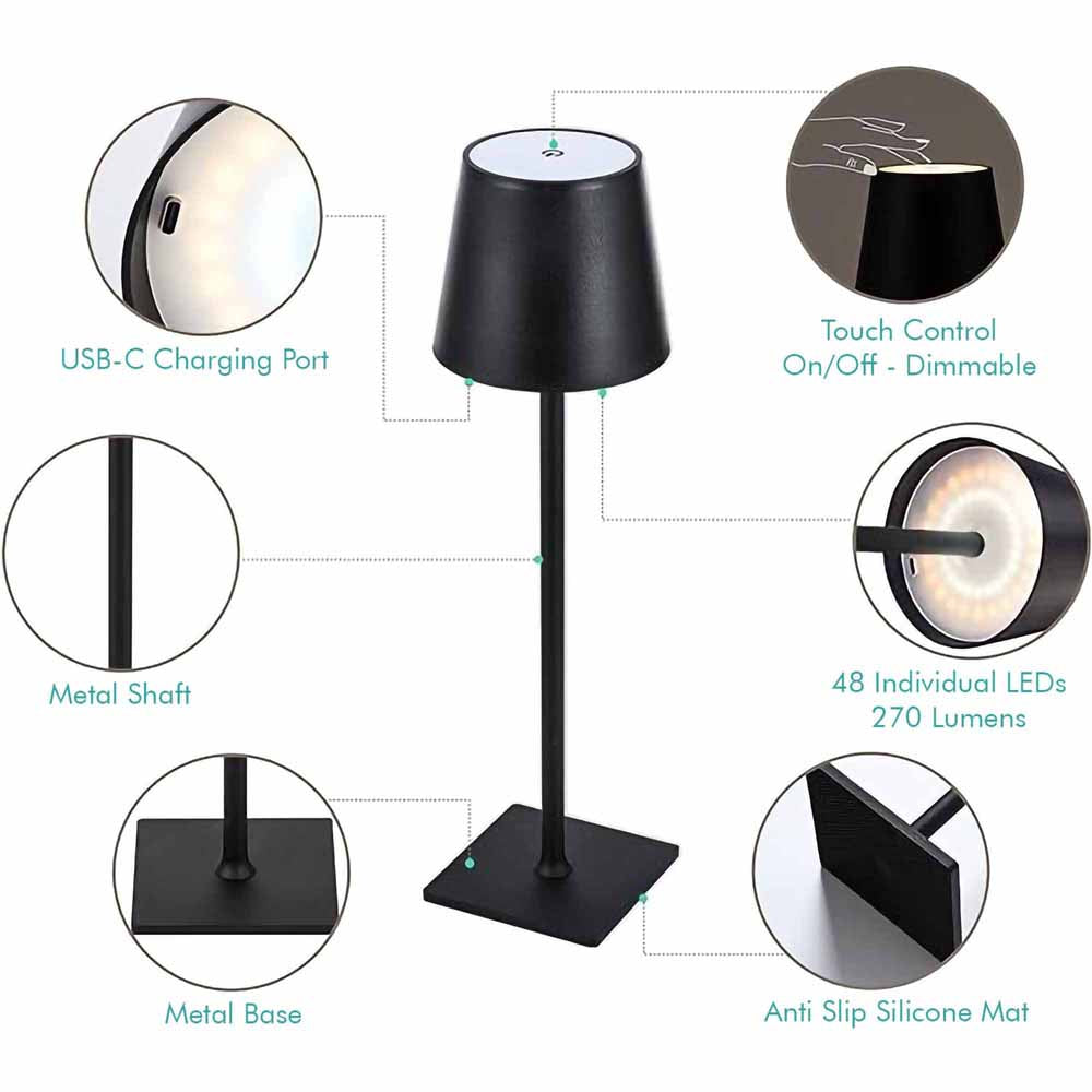 Rechargeable table lamp