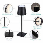 Rechargeable table lamp