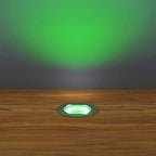 30mm Decking Plinth Lights  - Green