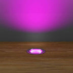 30mm Decking Plinth Lights  - Pink
