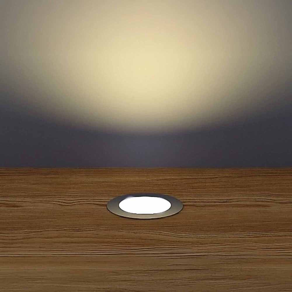 30mm Decking Plinth Lights  - Warm White