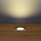 30mm Square Decking Plinth Lights - Warm White