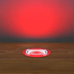 45mm Decking Plinth Lights - Red