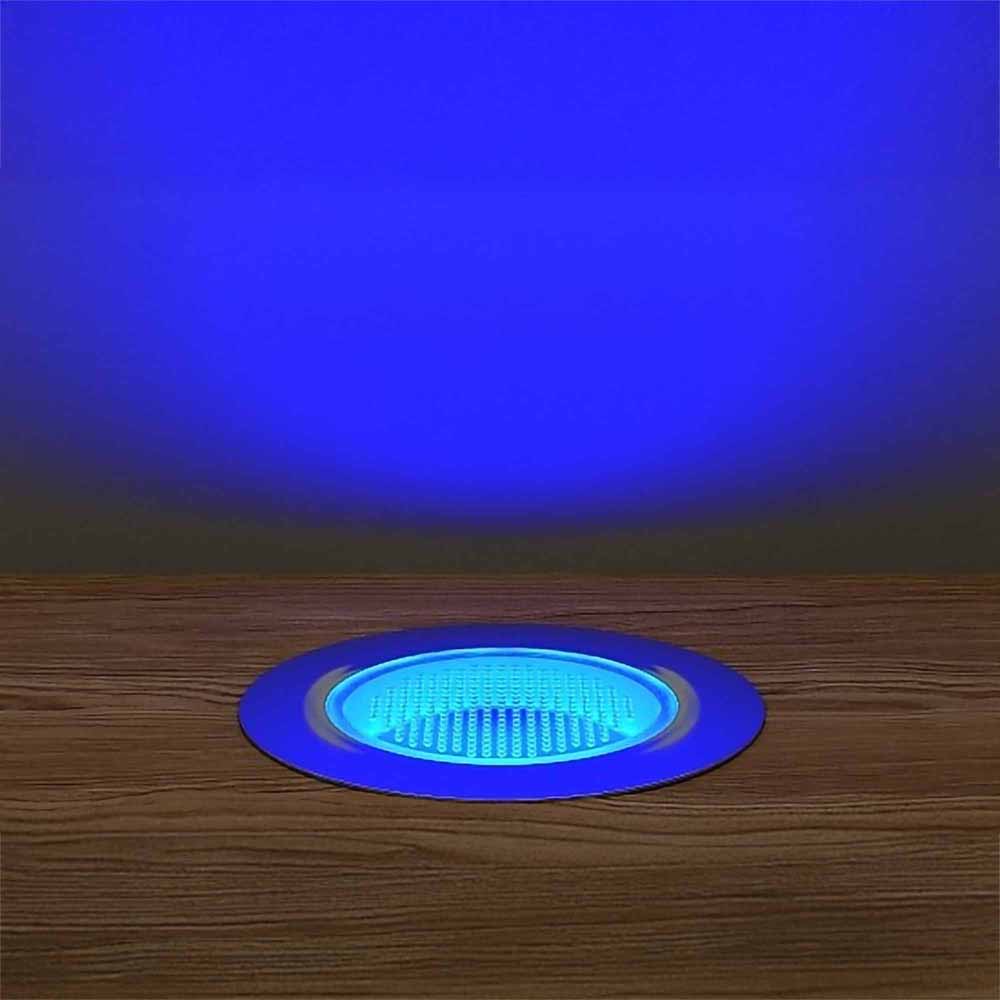 60mm Decking Plinth Lights - Blue