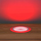 60mm Decking Plinth Lights - Red