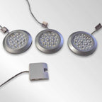 Round LED Kitchen Cabinet Lights - Warm White