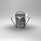 30mm Crystal Dome LED Light - Single