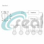 60mm Recessed Lighting Kit - RGB