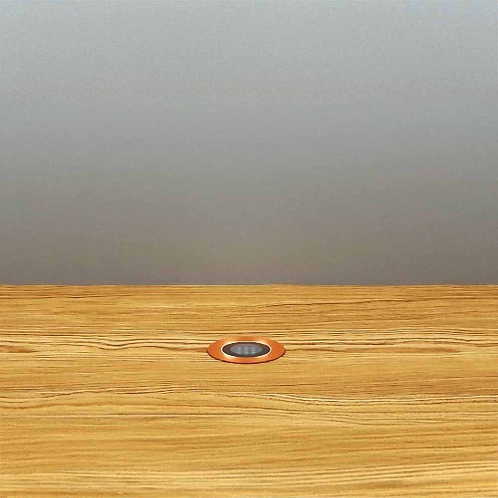 18mm LED Light - Single - Copper