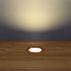 30mm Copper Decking Plinth Lights - Warm White