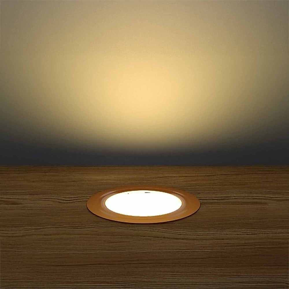 45mm Copper Decking Plinth Lights - Warm White