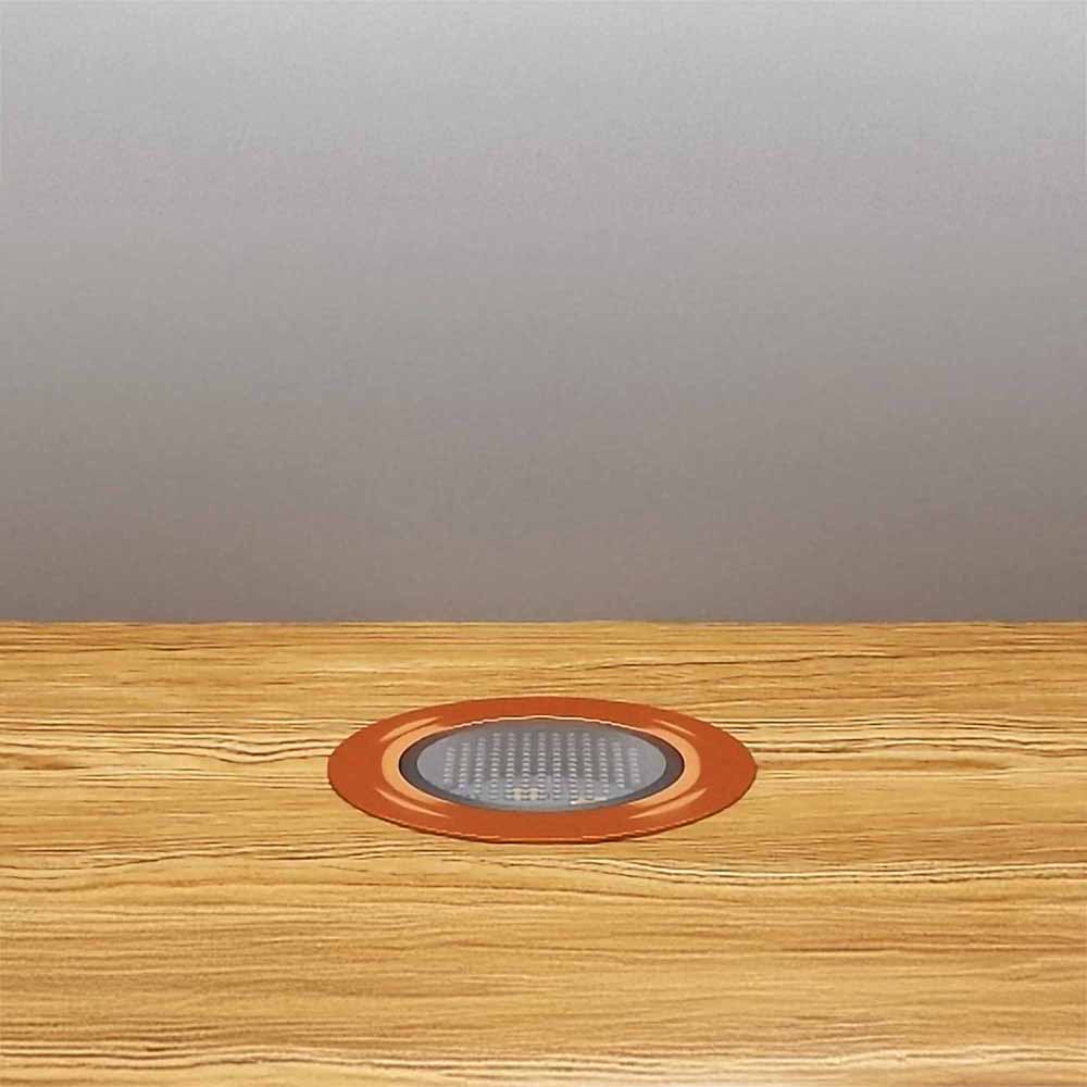 45mm LED Light - Single - Copper
