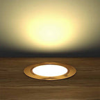 60mm Copper Decking Plinth Lights - Warm White