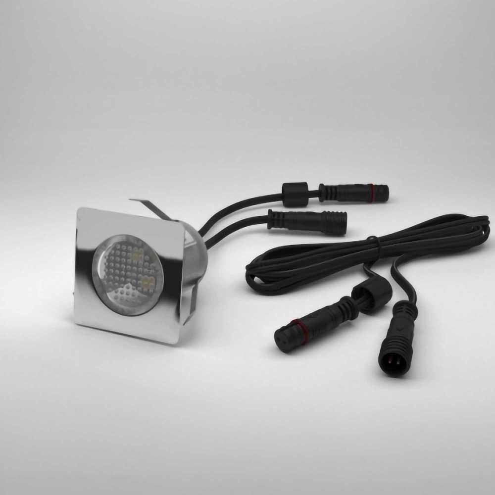 30mm LED Square Light - Single - Easy Change