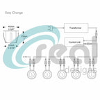 45mm Recessed Lighting Kit - RGB