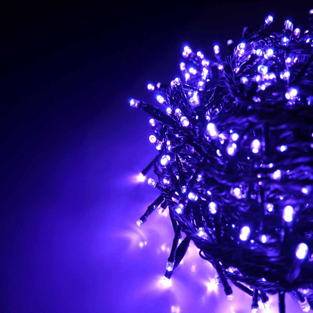 LED Christmas Lights - UV/Purple