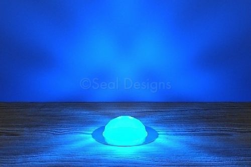 10 x 30mm Crystal Dome Kit – Blue – Stainless Steel Bezel